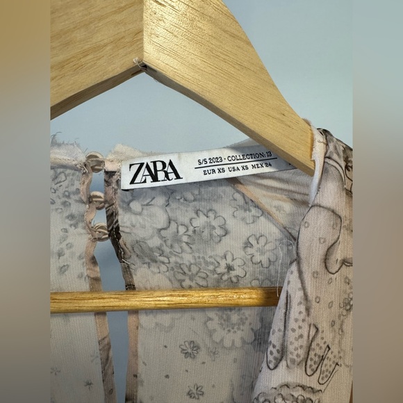 Zara Studio Printed Dress Limited Edition - Picture 5 of 5